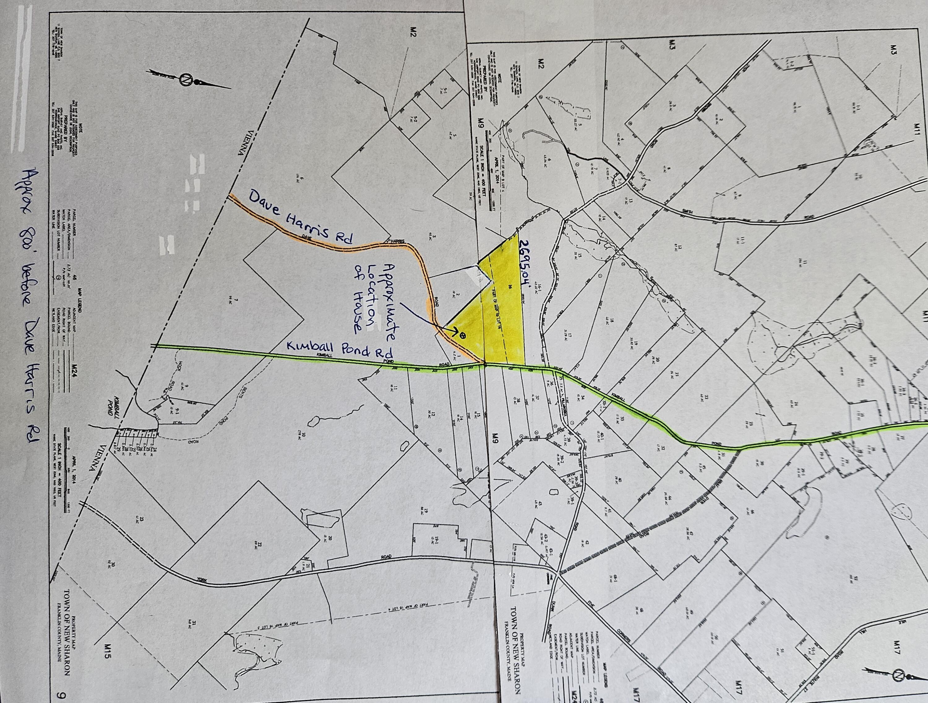 645 Kimball Pond Road, New Sharon, ME, 04955