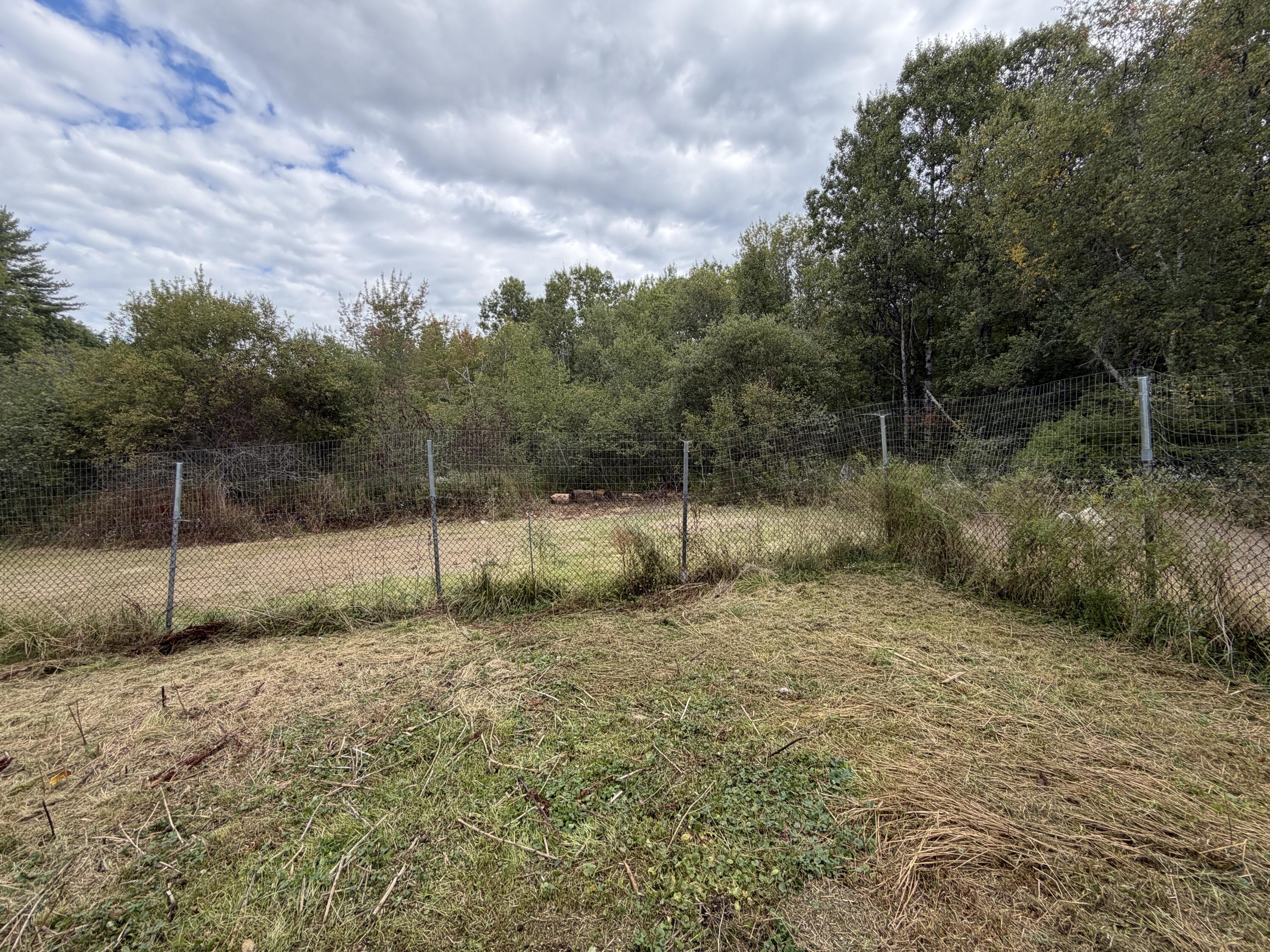 Backyard with Some Fencing