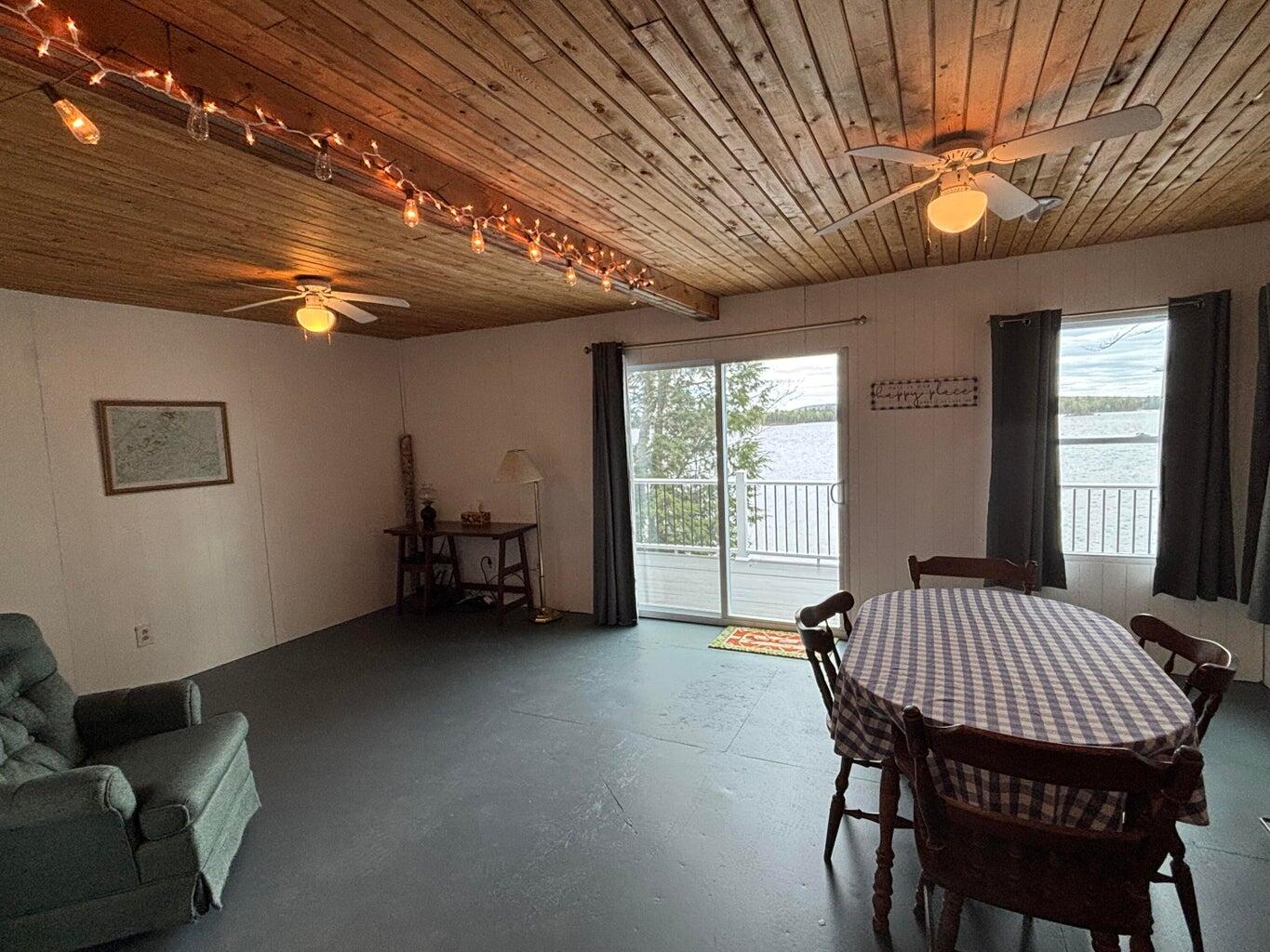 515 Rock Ridge Rd,Fire Road 17 Road, T1 R9 Wels, ME 04462 living