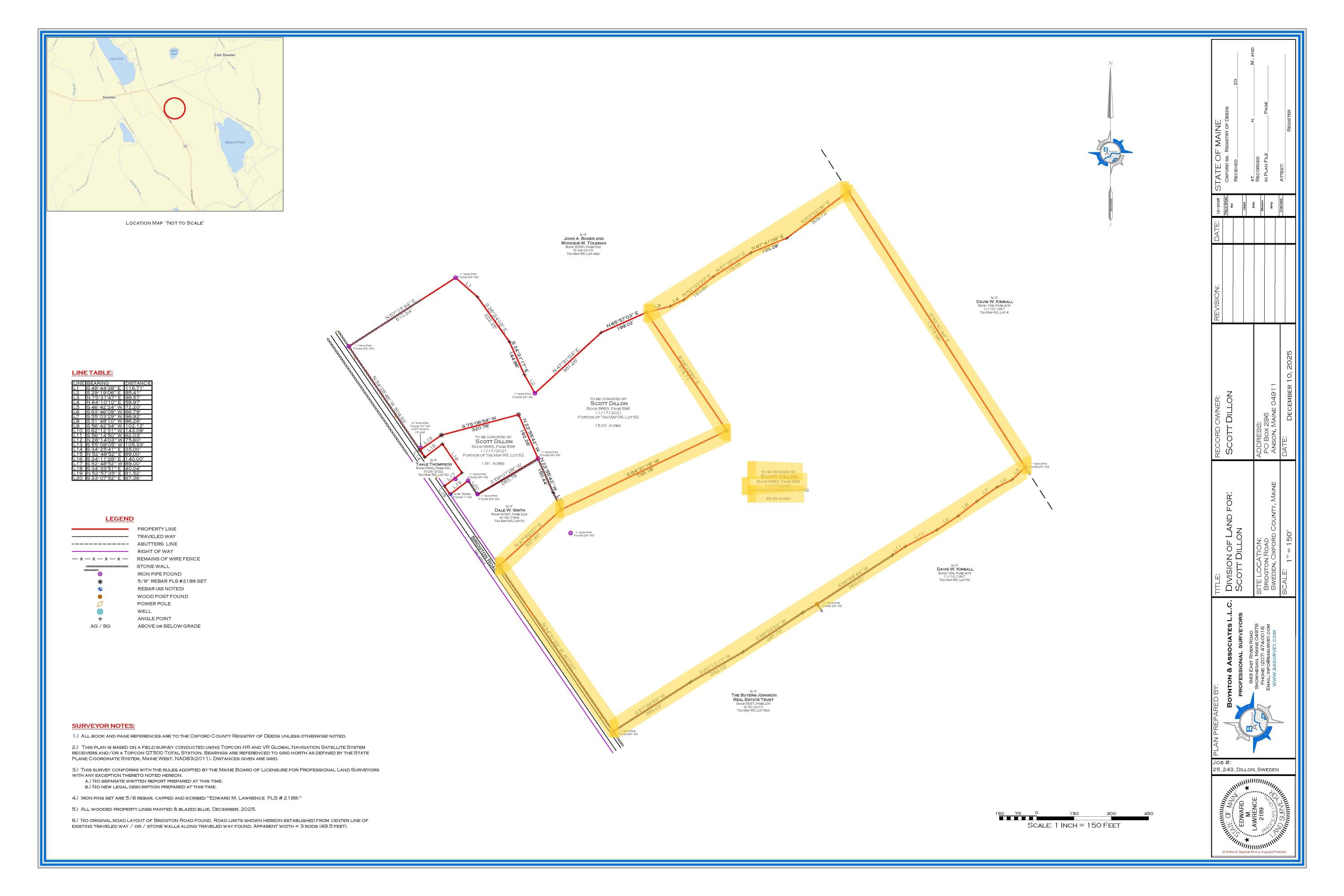 L52 Bridgton Road, Sweden, ME, 04040