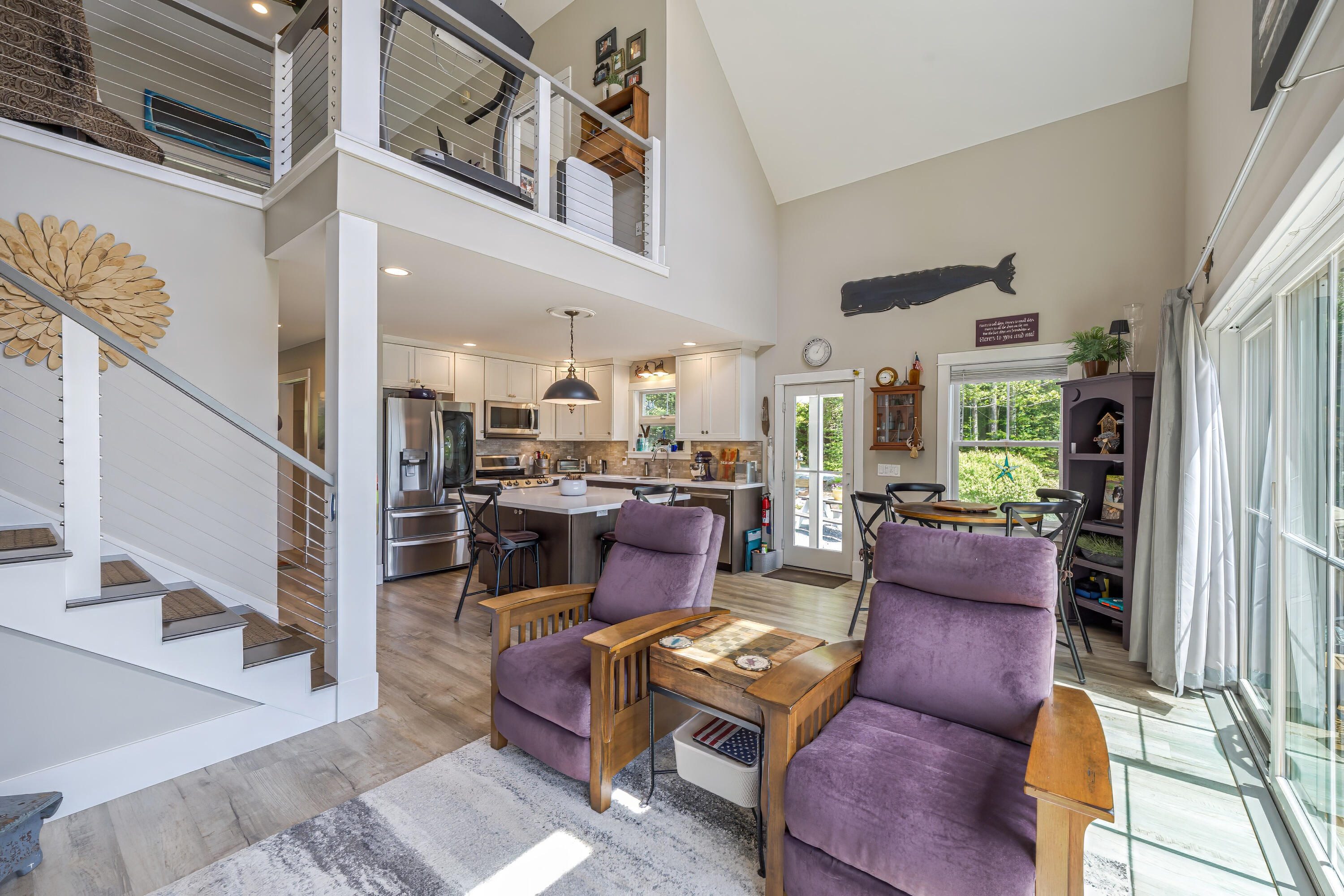 Living space from slider