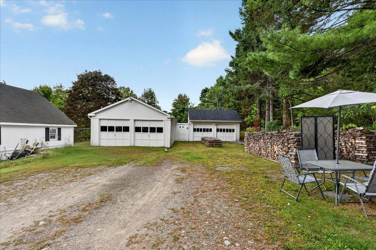 15 Commercial Street, Winterport, ME 04496 Two 2-bay garages