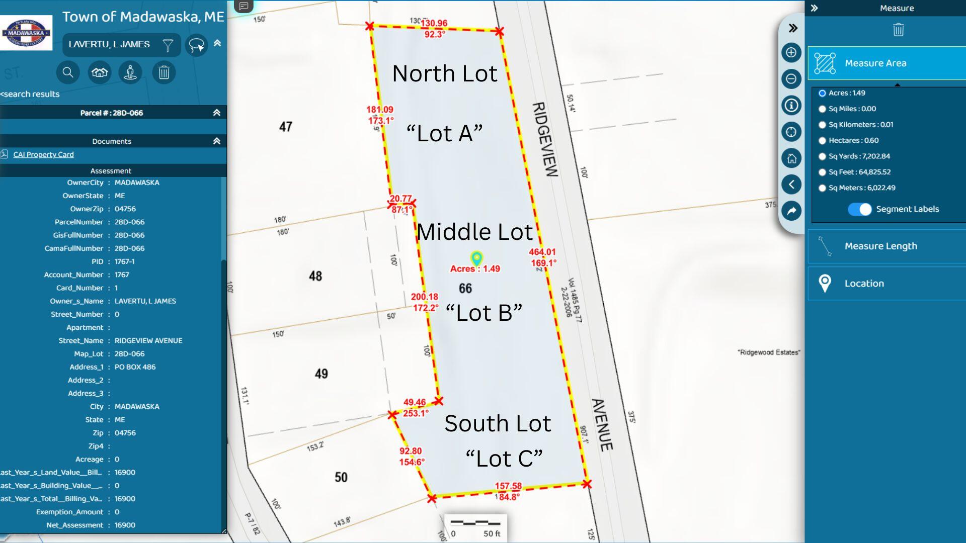 M 28D L66A Ridgeview Avenue, Madawaska, ME, 04756