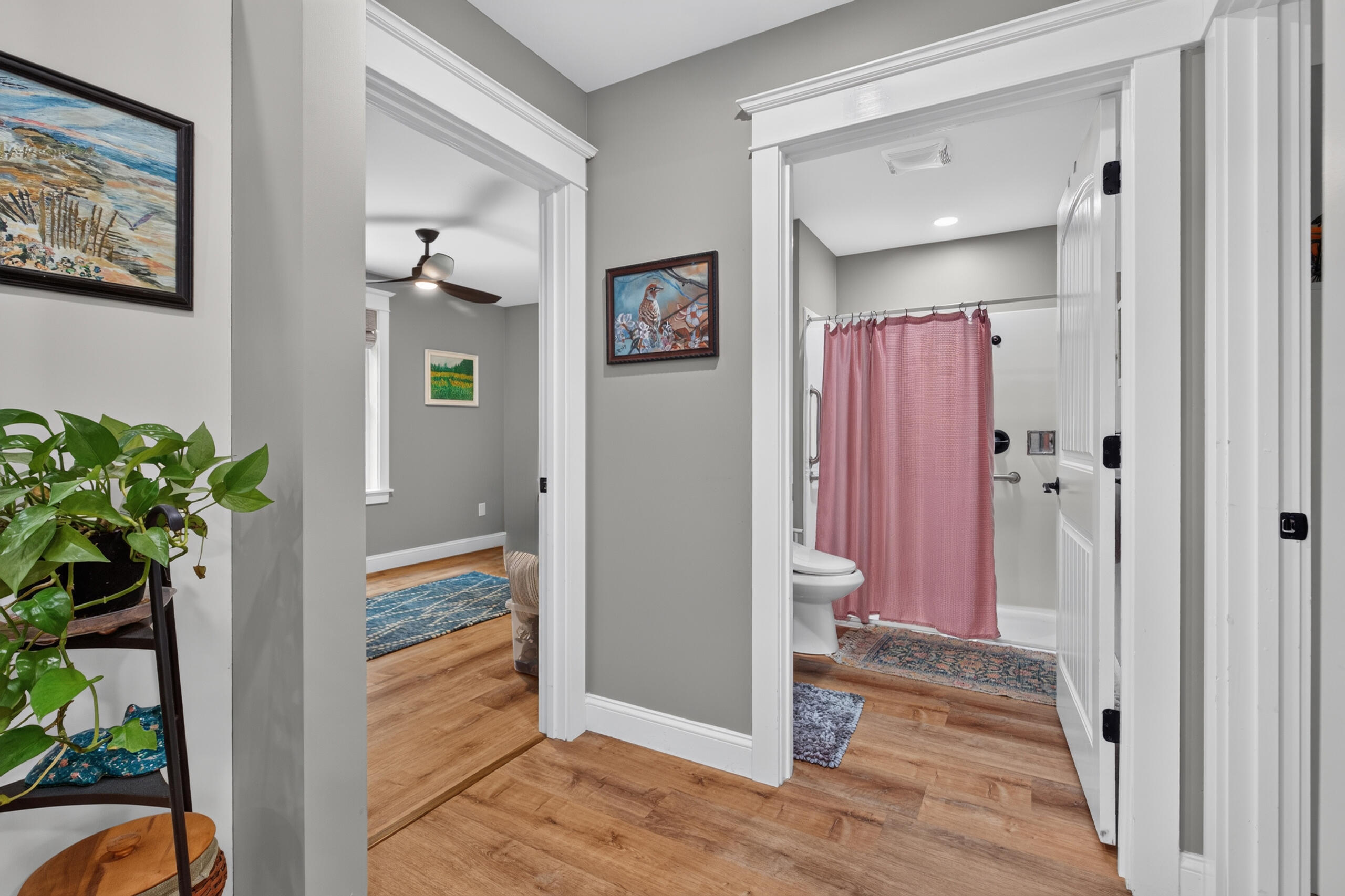 520 Bog Road, Hermon, ME 04401 From kitchen area into 2nd bed and bath