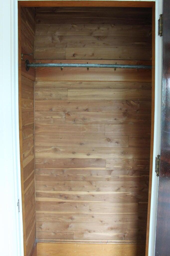 Cedar closet