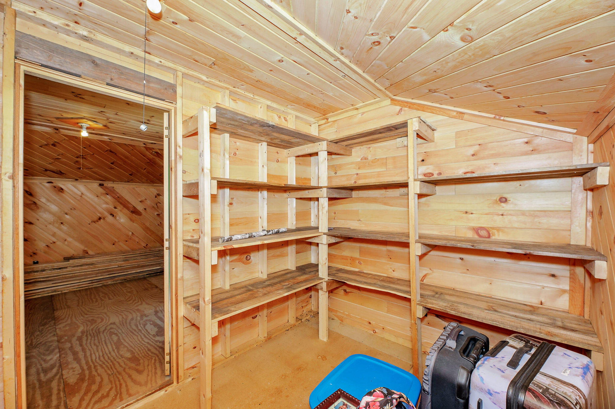 1574 Roxbury Road, Roxbury, ME 04275 Closet/Storage above Garage