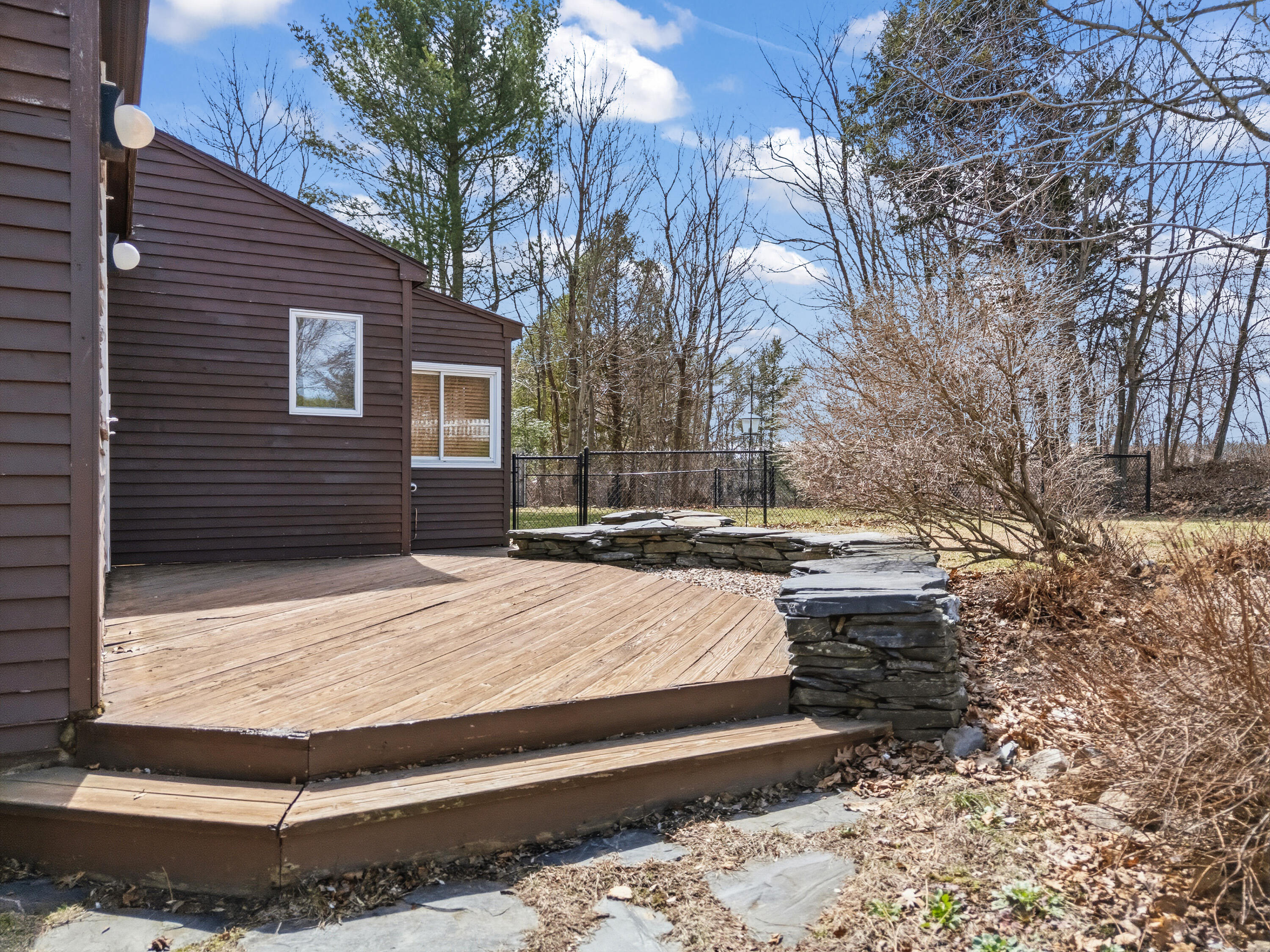 14 Blaine Avenue, Augusta, ME 04330 Side deck off dining room