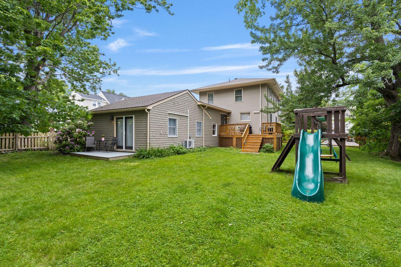 14 Holly Street, Portland, ME 04103 Yard space includes a playset with swings and slide is included
