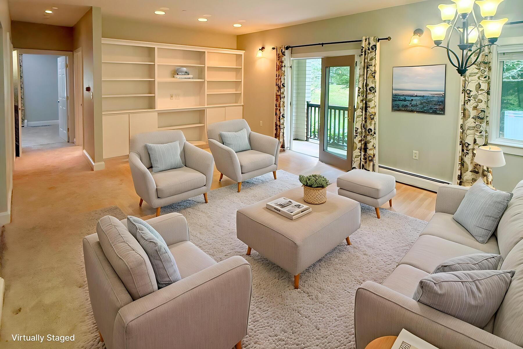 Living Room Staged