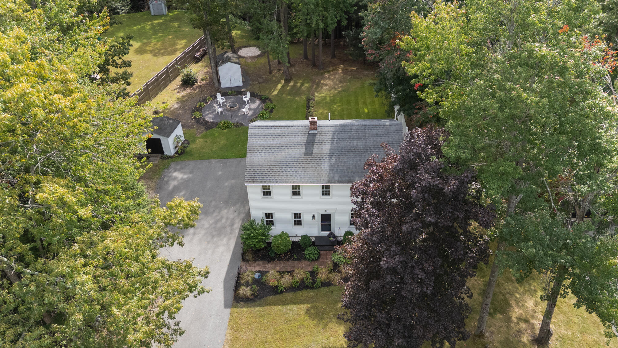 23 Carriage Way, Scarborough, ME 04074 Drone 3