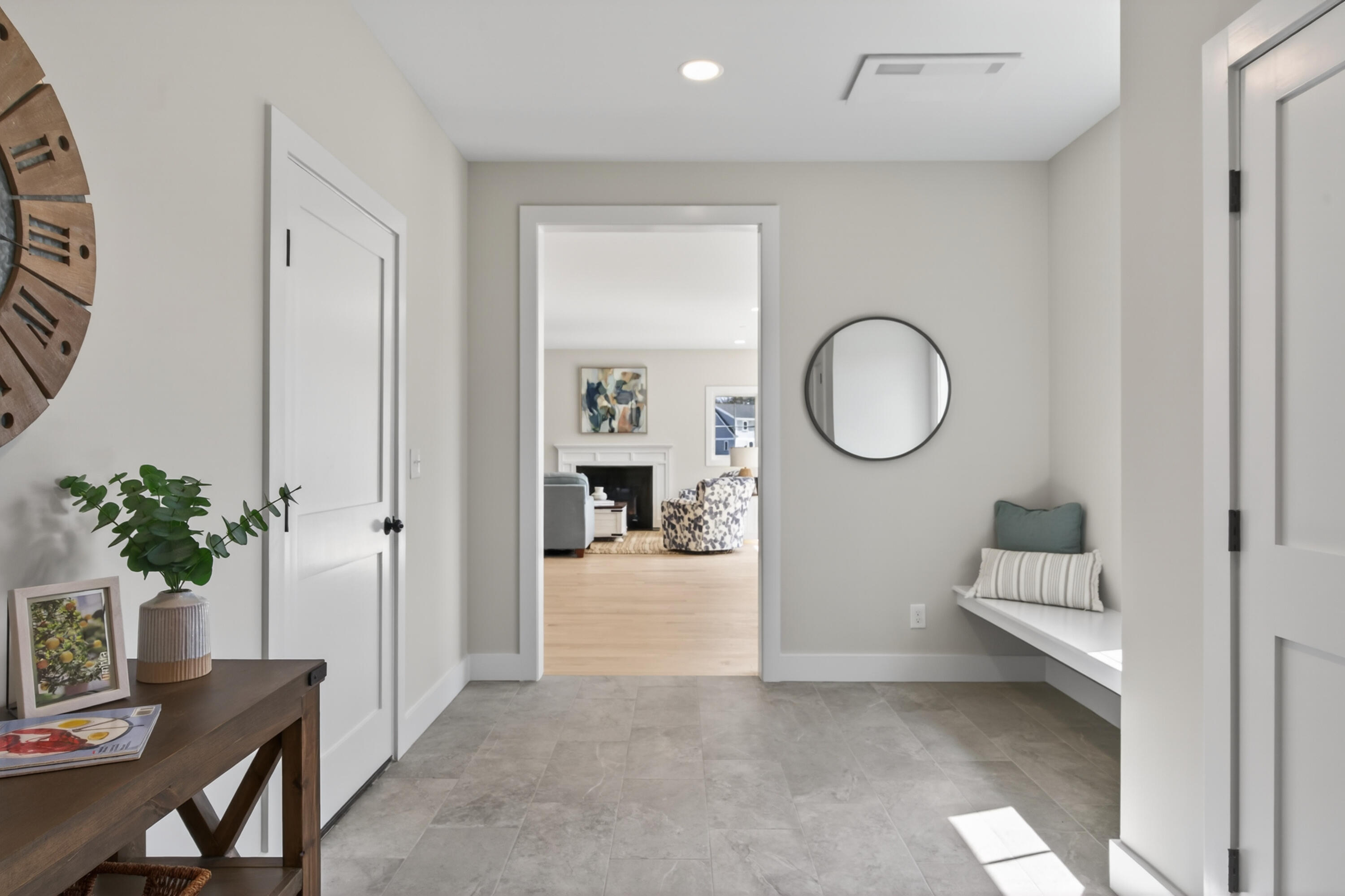 163 Owl's Nest Road, Portland, ME 04102 Door to left leads to garage