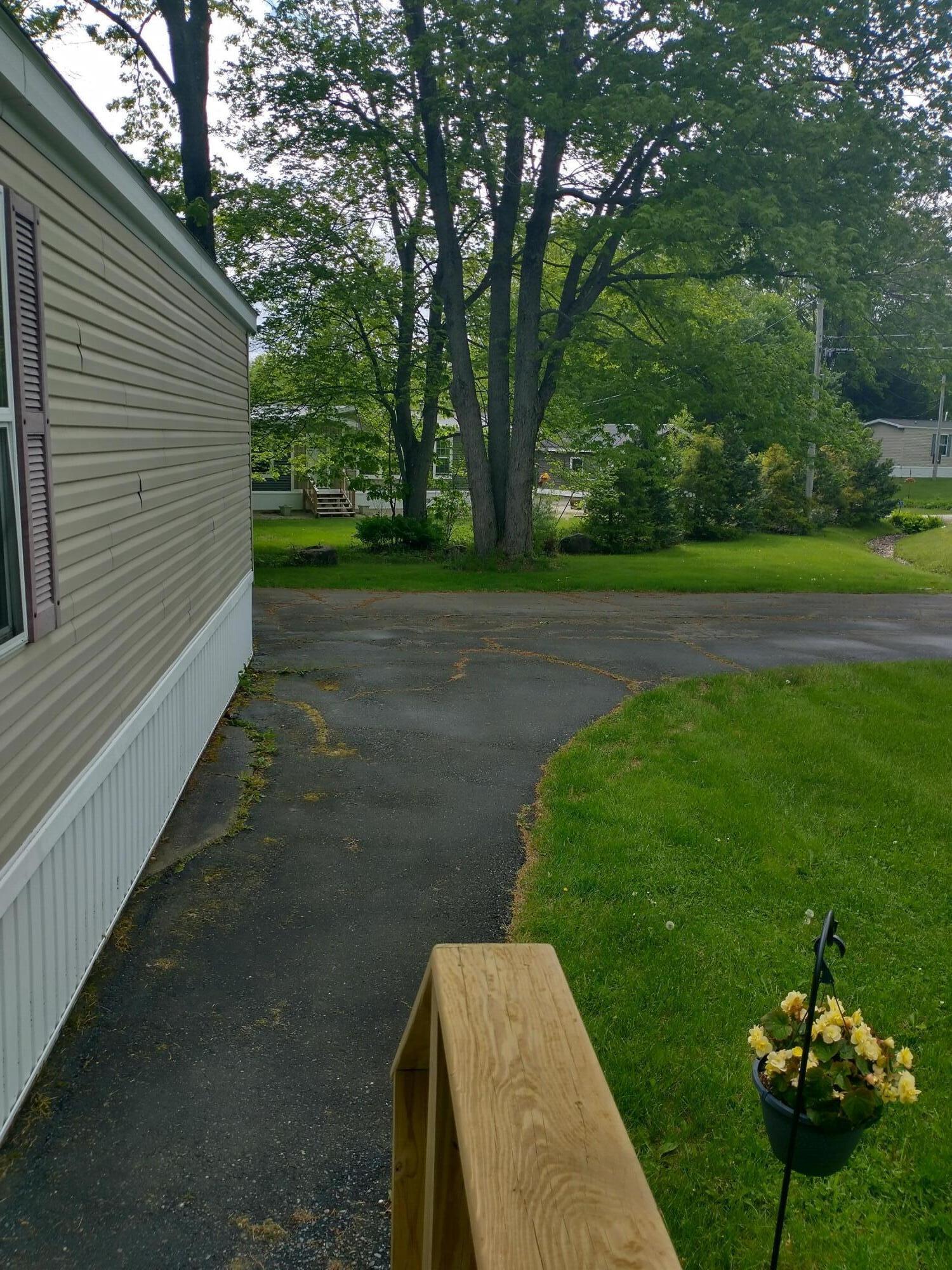 57 Carter Woods, Bradley, ME 04411 View from front entrance landing