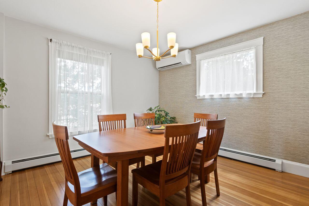 14 Holly Street, Portland, ME 04103 Dining Room features heat/air conditioning unit for comfort