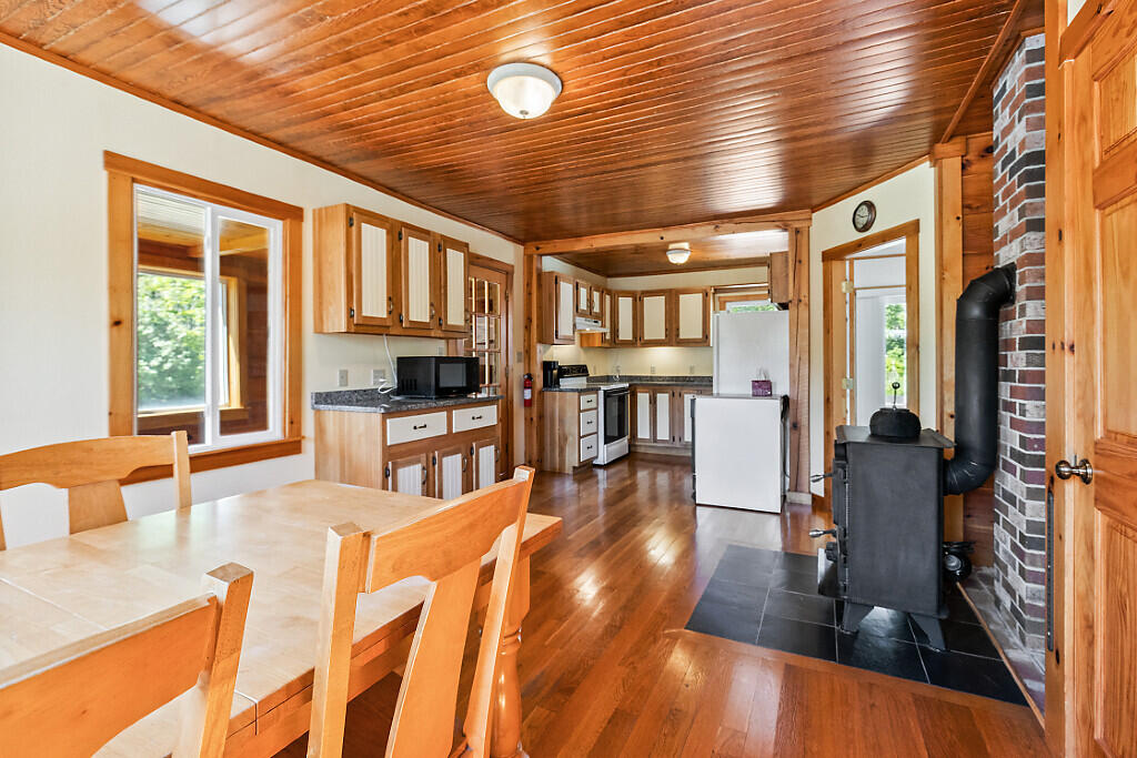open dining area