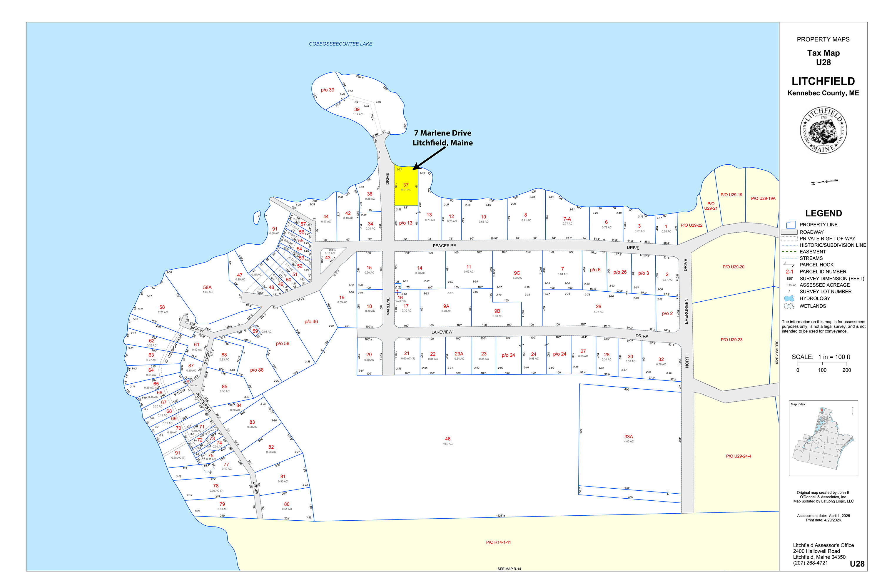 Tax Map highlighted copy