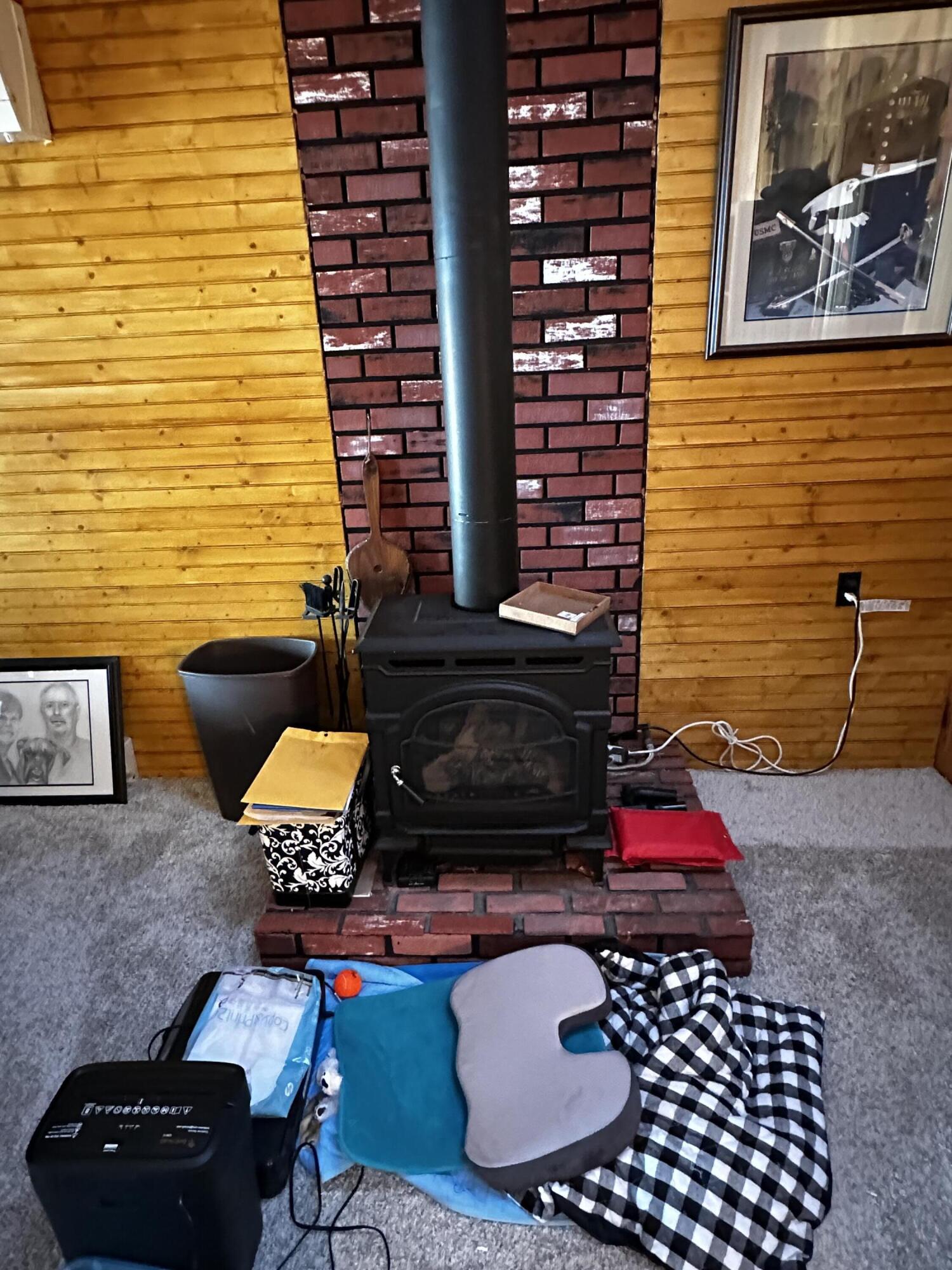 531 E Cottage Road, Portage Lake, ME 04768 propaine stove