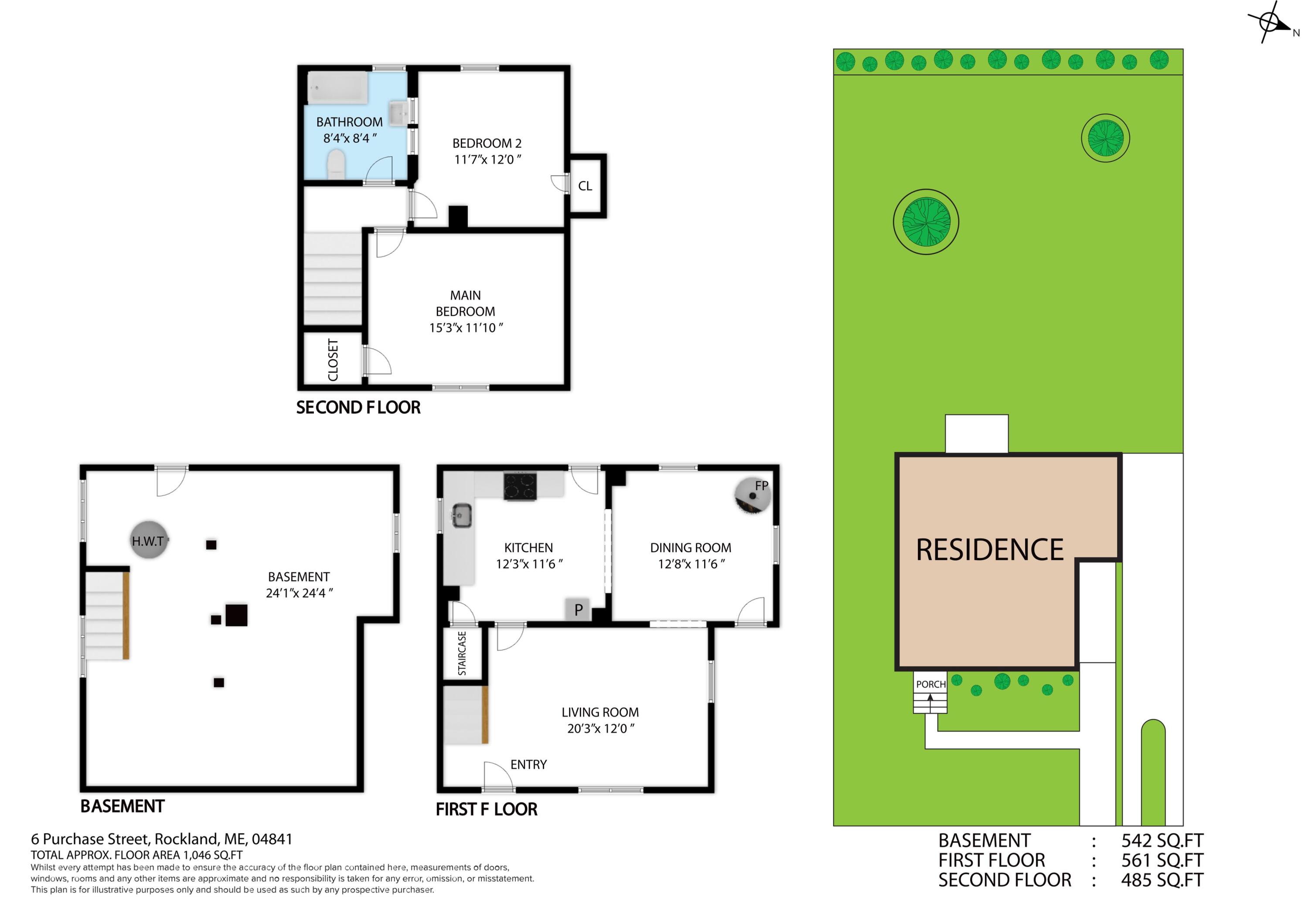 6 Purchase Street, Rockland, ME, 04841