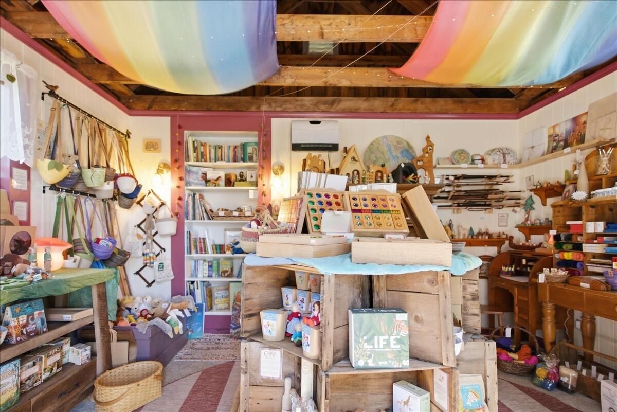 Interior of shop - The Nestling Company
