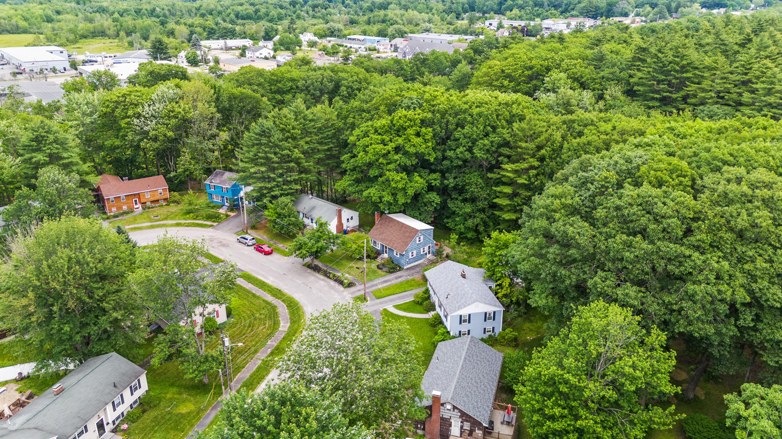 147 Pinecrest Road, Portland, ME 04102 Aerial View