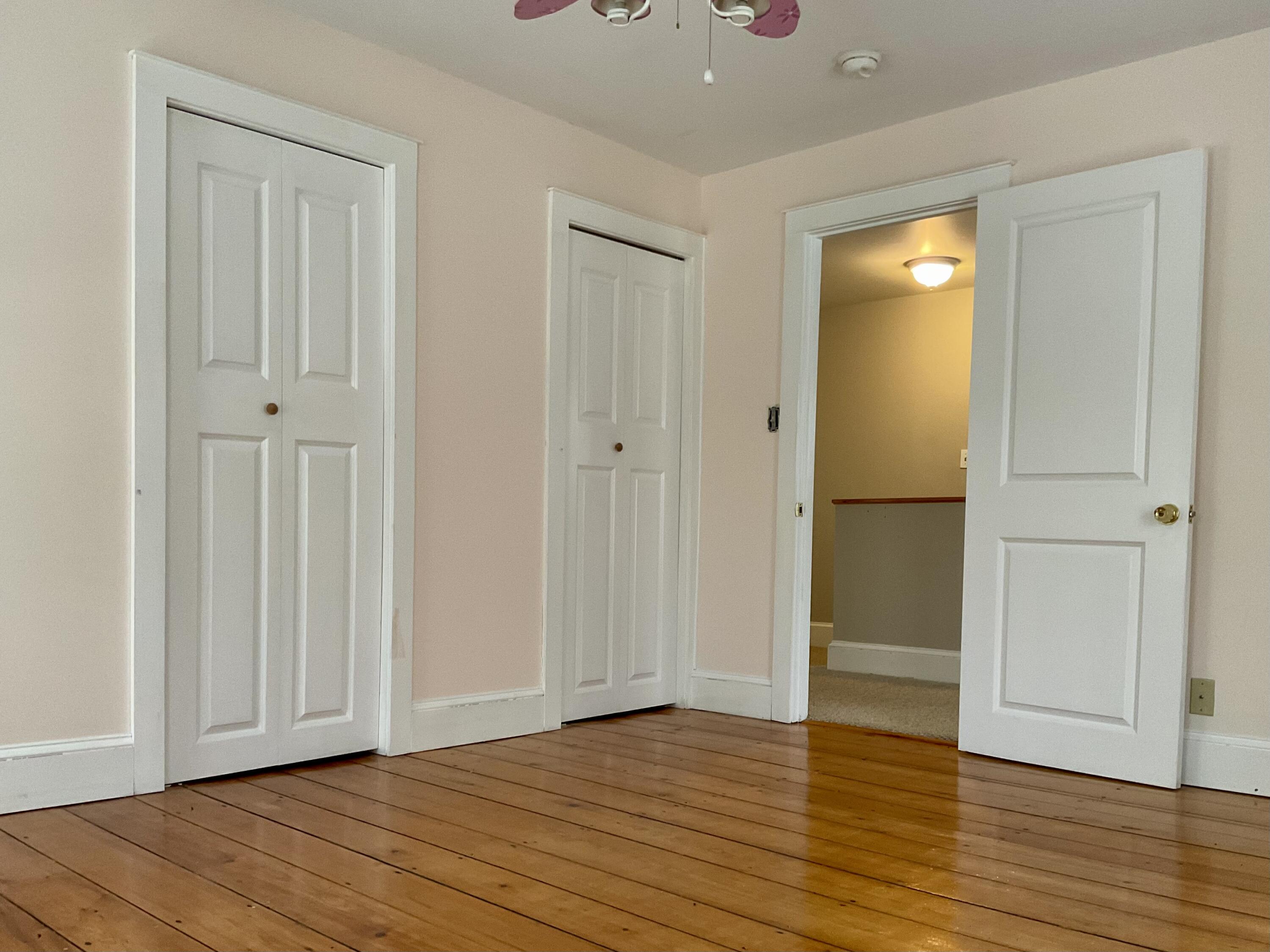 TWO LARGE CLOSETS