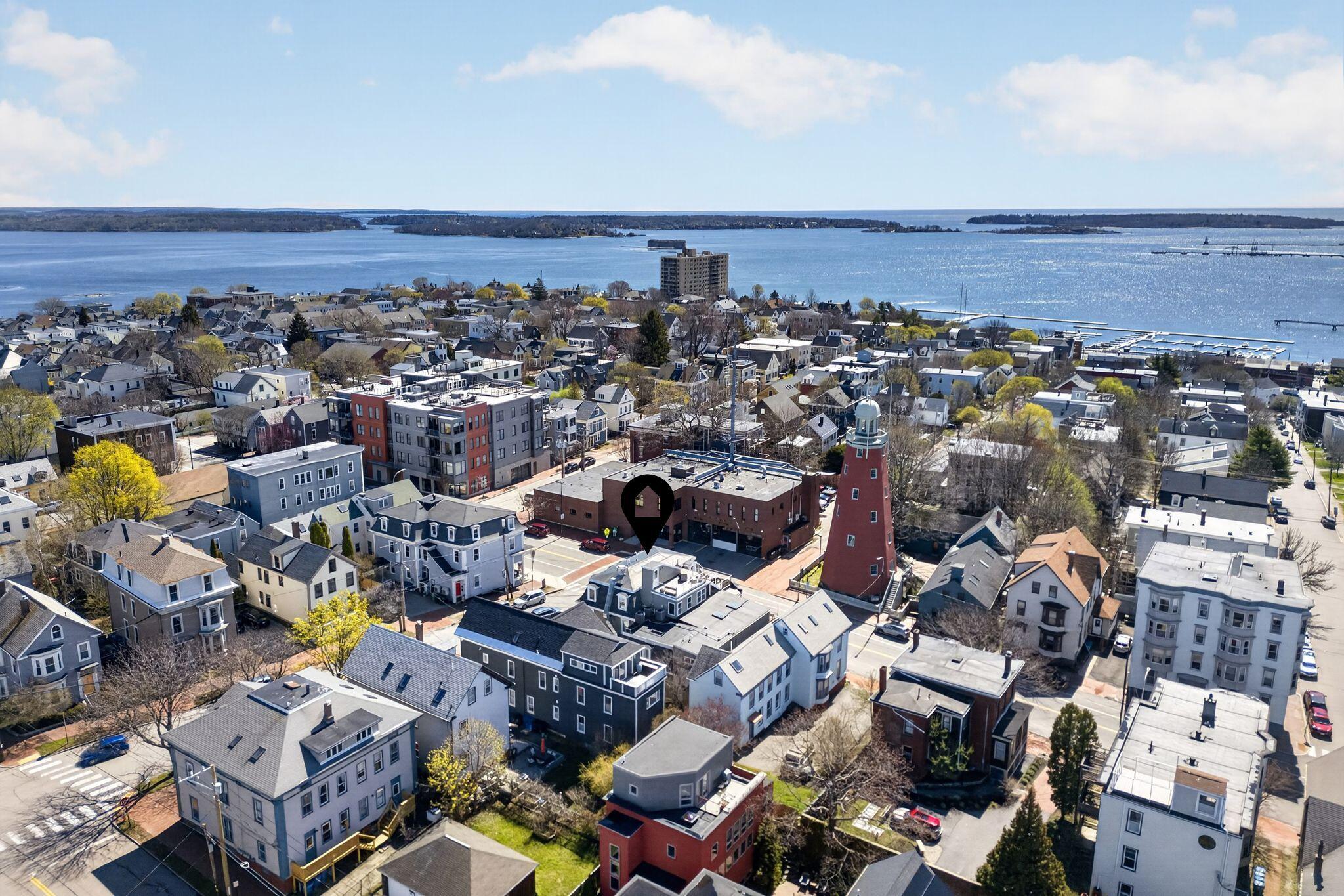 135 Congress Street, #1, Portland, ME 04101 Aerial