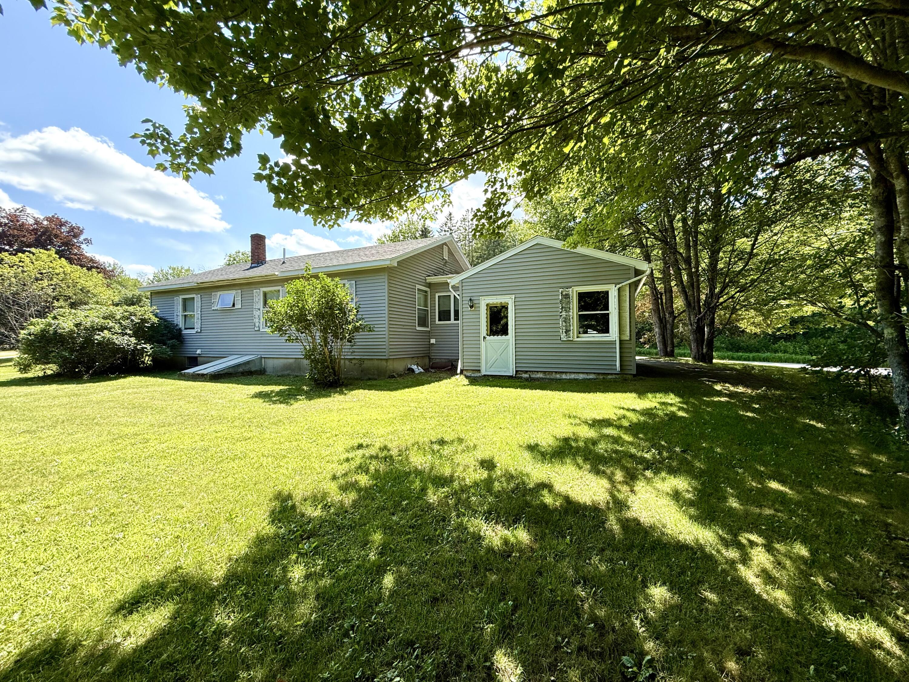 166 Ridge Road, Addison, ME 04606 Rear of house