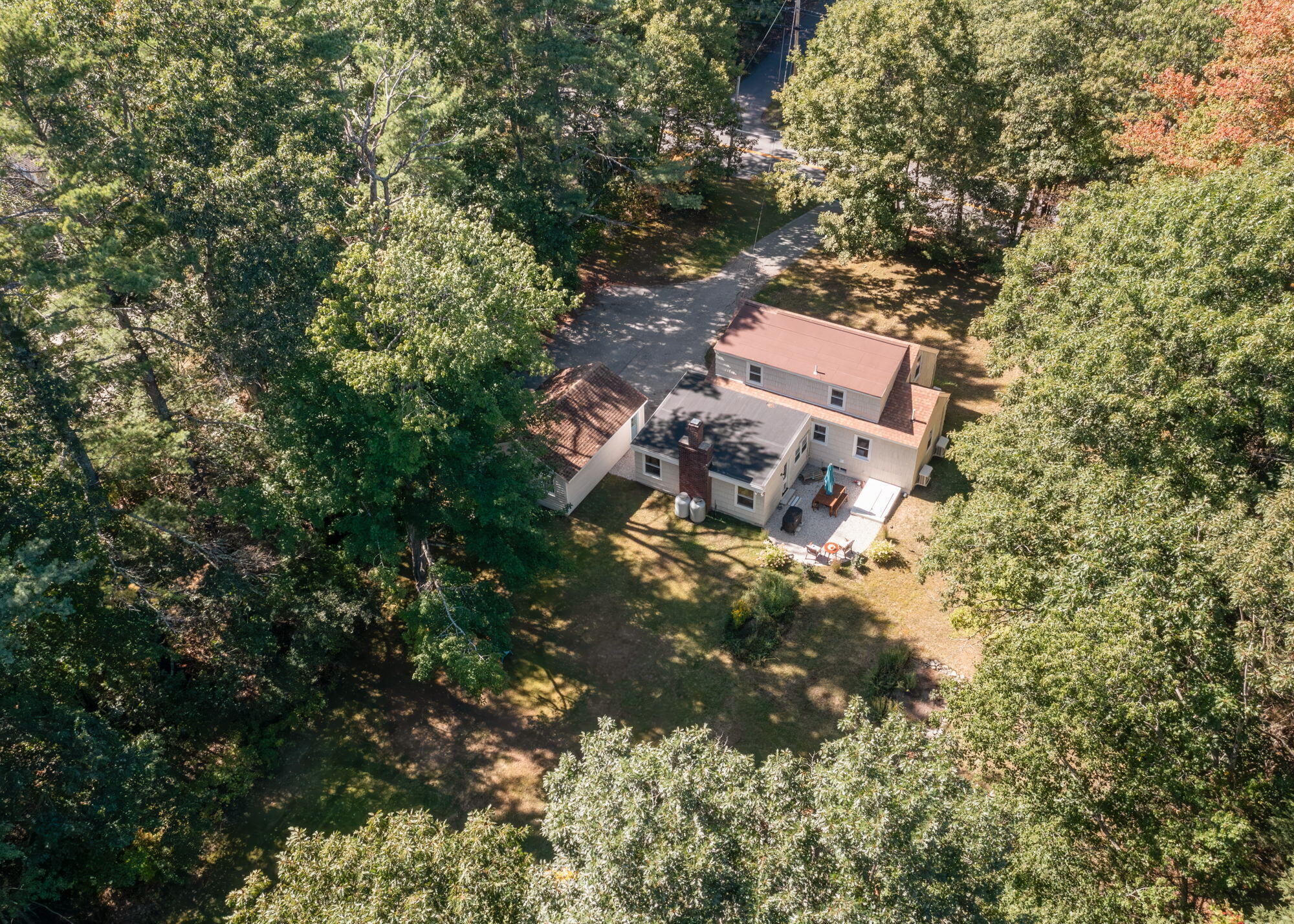 303 Middle Road, Falmouth, ME 04105 Aerial View