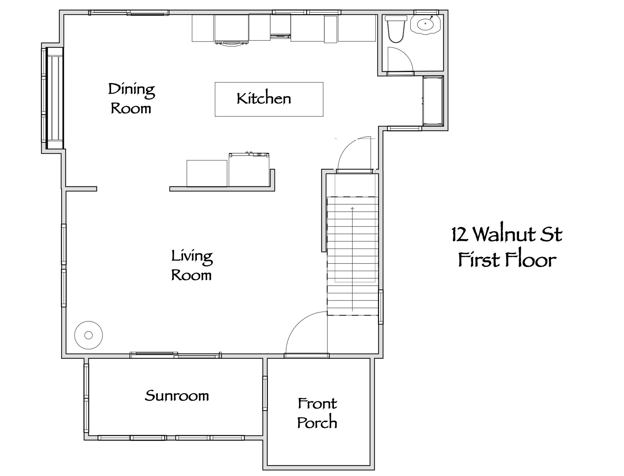 12 Walnut Street, South Portland, ME 04106 First Floor