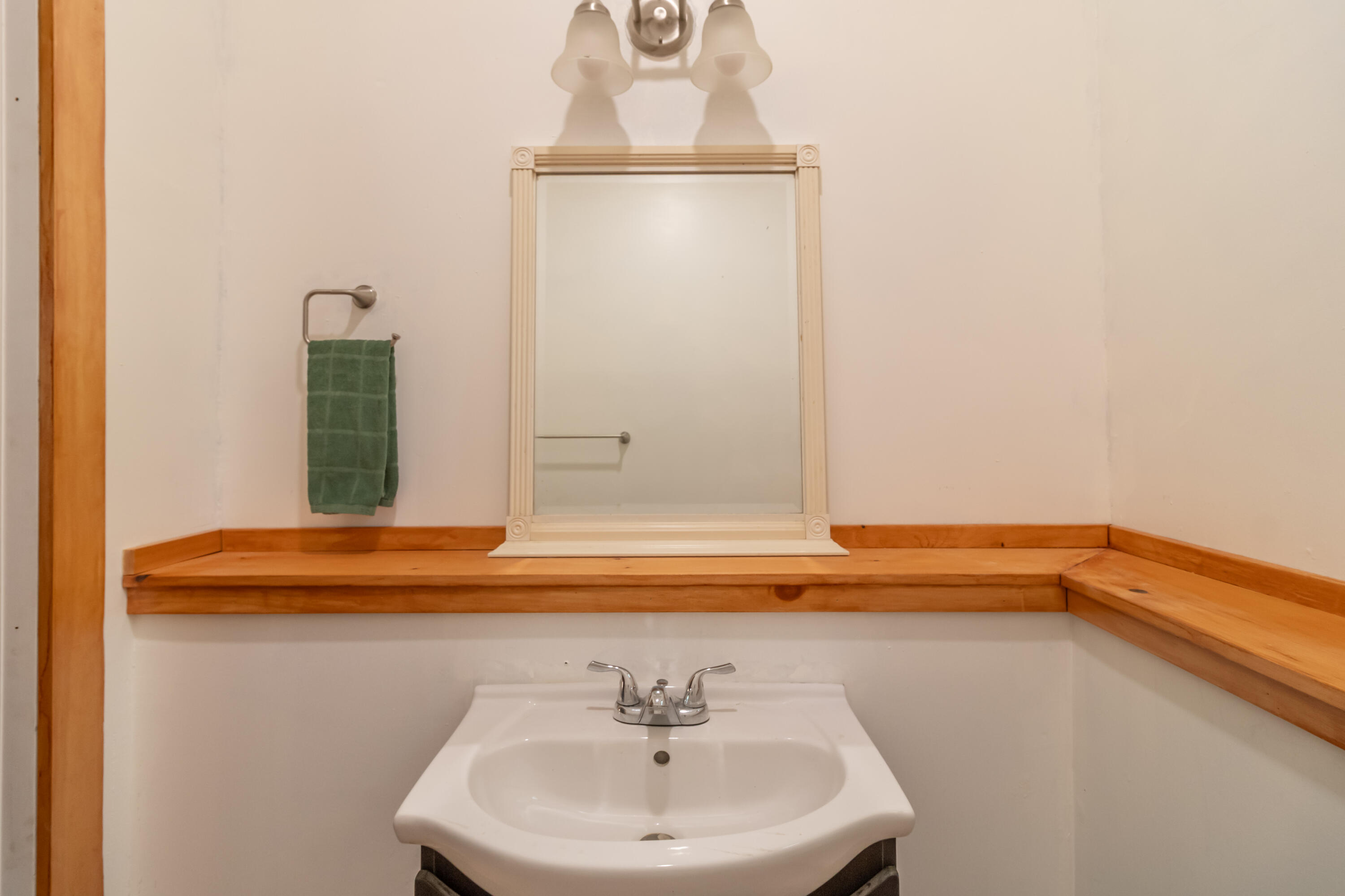 Half bath downstairs
