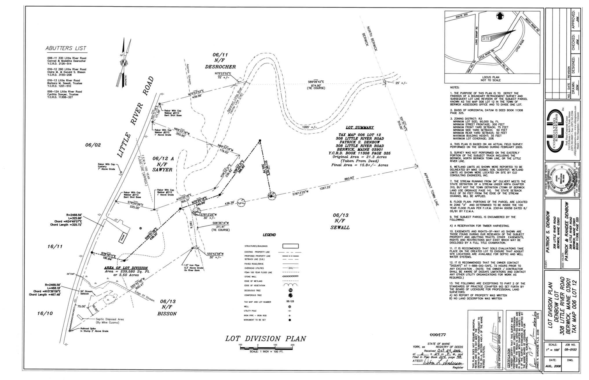 Area map Area map