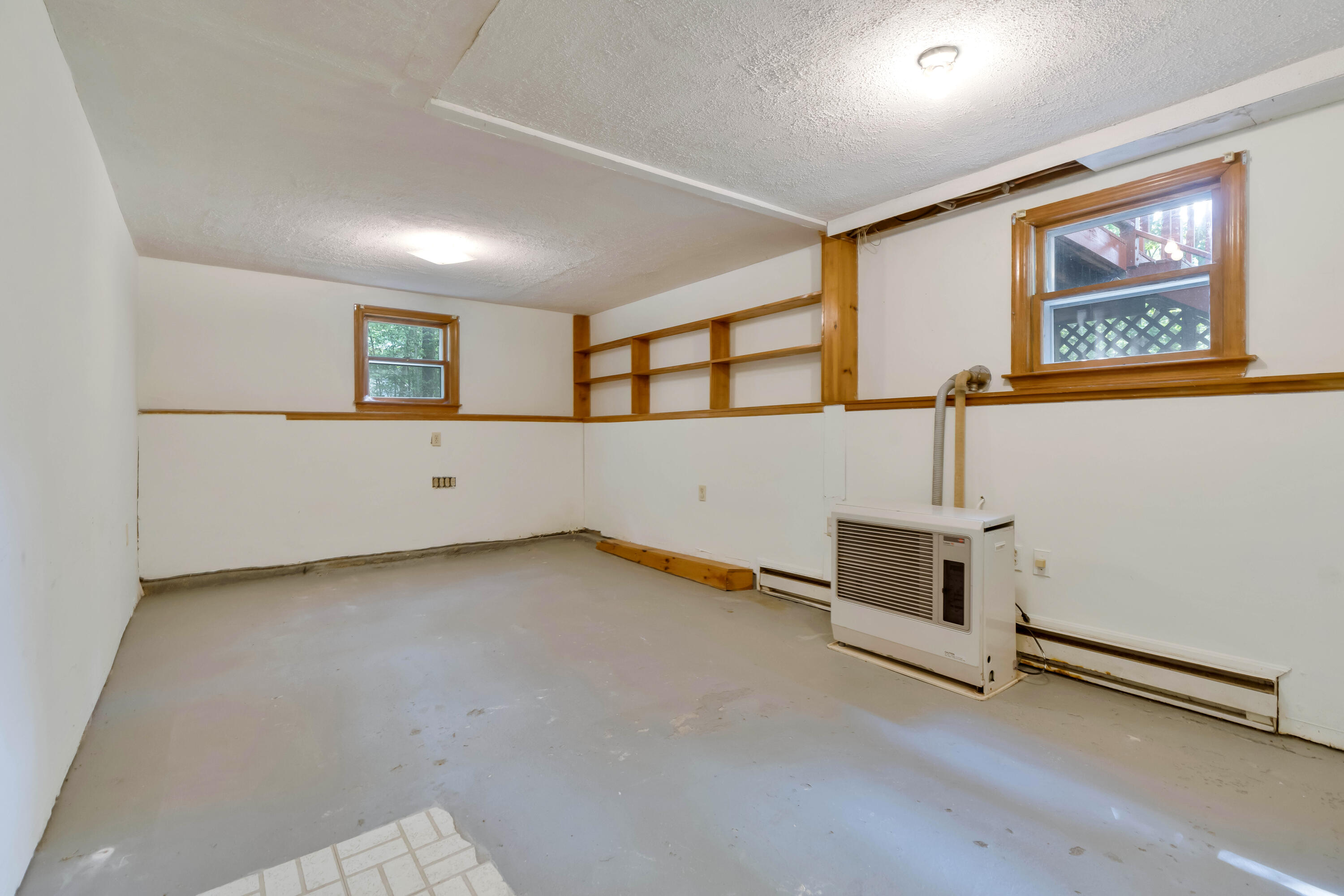 Basement living area