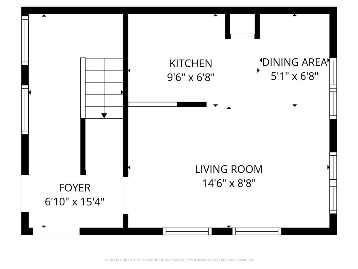 Back Unit / 1 Bedroom Apt. 1St Floor