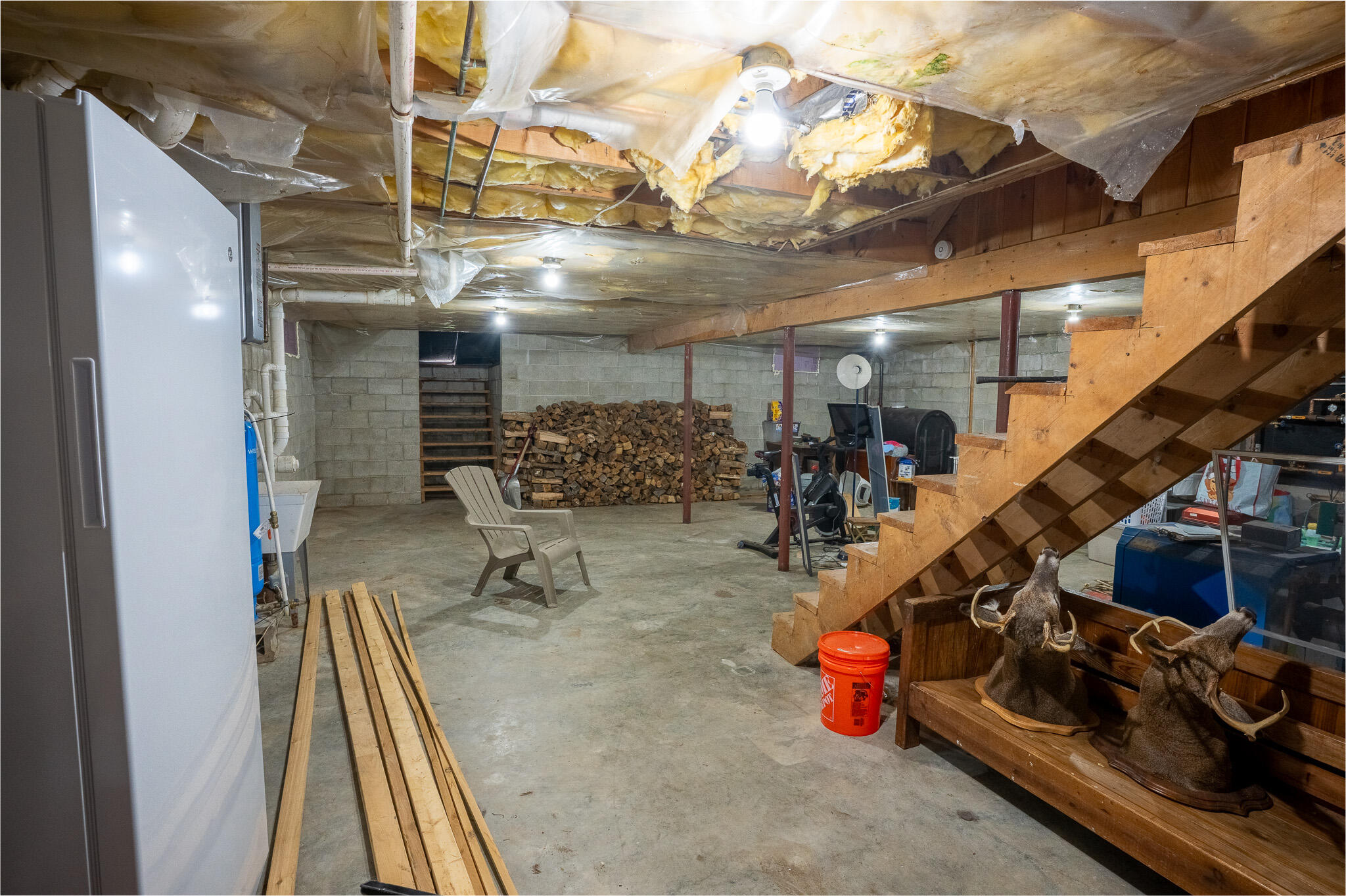 56 Merrill Corner Road, Brownfield, ME 04010 Basement