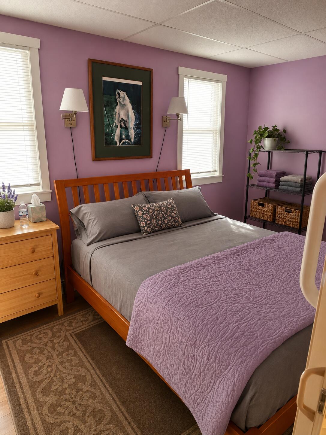 531 E Cottage Road, Portage Lake, ME 04768 bedroom on main floor